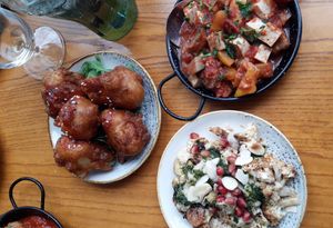 3 dishes £18 on a Sunday till 5pm at Silk Road in Heswall