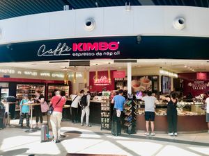The venue at FCO - Caffè Kimbo - T3 in Fiumicino