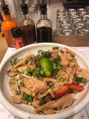 Jippi Jappa with organic super protein at Mosch Mosch in Bonn