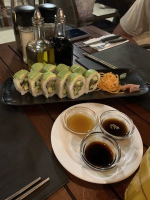 Sushi at Isla Grill in Puerto Ayora