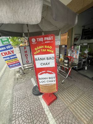 Vegan banh bao  at Bánh Ướt Chay Ngọc Dung in Ho Chi Minh City