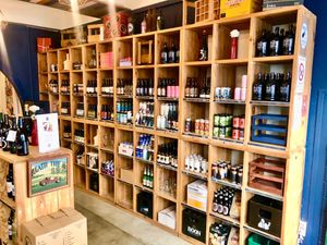 Selection of the beers at La Cave Libération - Cave à bières et vins in Nice