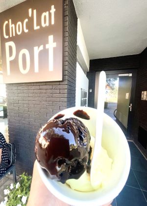 Dark Chocolate & Limoncello at Chocolaterie Choc'Lat Port in Zeebrugge