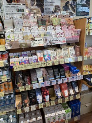 Chocolate isle  at Farmers Natural Food Supermarket in Kyoto