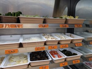 Vegan options 2 at YGF Malatang in Edinburgh