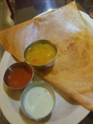 Dosa at Woodlands Indian Cuisine in Chatsworth