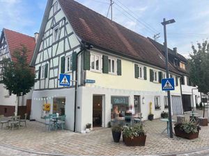 Sicht auf das Café  at Svenja's Café in Nehren