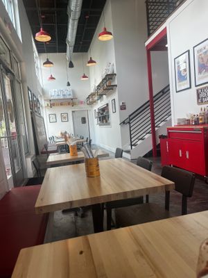 Great indoor seating  at Bon Banh Mi  in Mount Pleasant