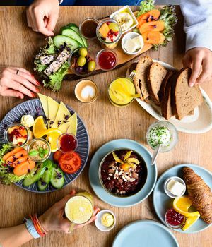  at Glauburg Café in Frankfurt