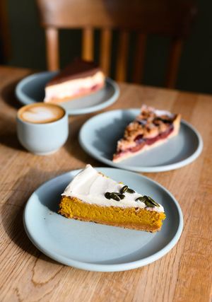  at Glauburg Café in Frankfurt