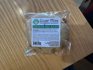 Vegan cookie - they had a few different ones  at Gallery Coffee Roasters  in Woodland