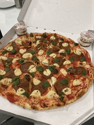   at Top Pizza in Ljubljana