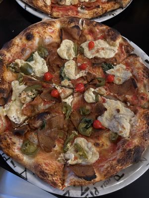   at Top Pizza in Ljubljana