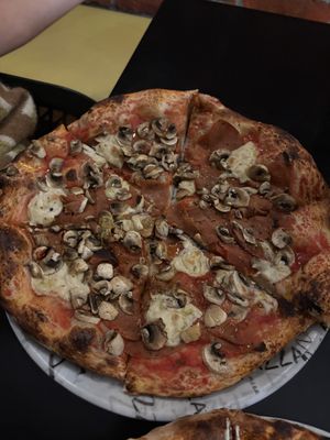   at Top Pizza in Ljubljana