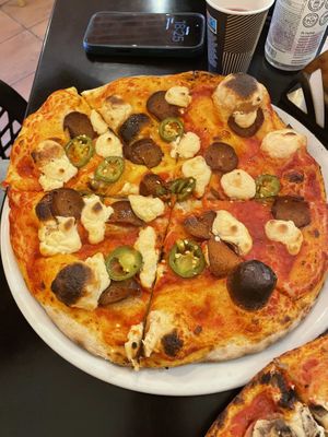Vegan Totally Wild  at Top Pizza in Ljubljana