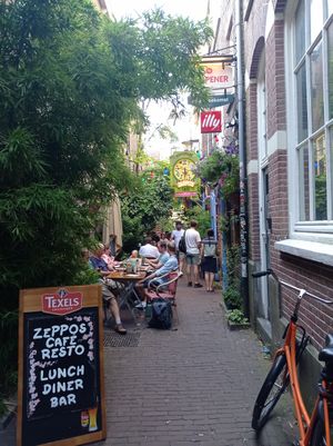 Outdoors at Kapitein Zeppos in Amsterdam