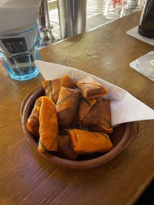 Vegan vlammetjes  at Kapitein Zeppos in Amsterdam