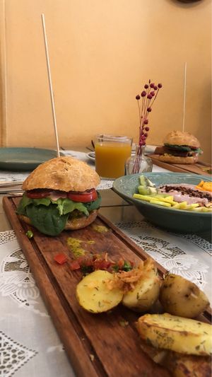 Sándwich  at Rayen Vegano in Madrid