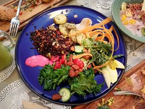 Brunch at Rayen Vegano in Madrid