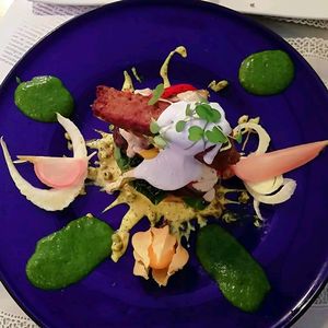 spring menu at Rayen Vegano in Madrid