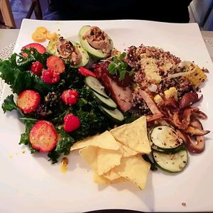 spring menu at Rayen Vegano in Madrid