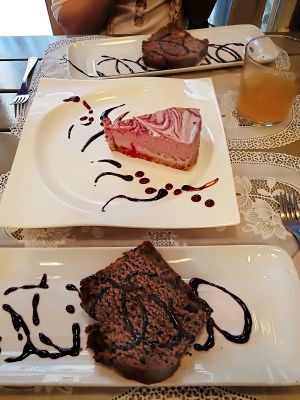 postres at Rayen Vegano in Madrid