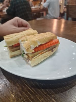 Banh mi at Bep Chay Nha An Vegetarian Bistro in Phu Quoc