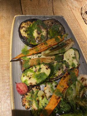 Légumes grillés   at La Blava in Palafrugell