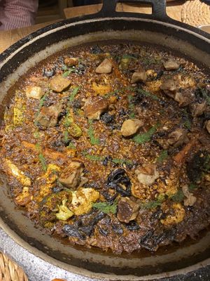 Paella   at La Blava in Palafrugell