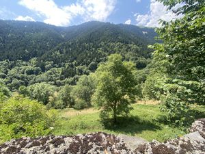 Vue depuis la terrasse  at Auberge Des Aryelets in Aulon