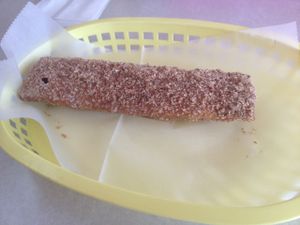 Apple cinnamon burrito at Ronald's Donuts in Las Vegas