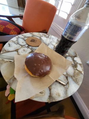 Vegan cream filled at Ronald's Donuts in Las Vegas