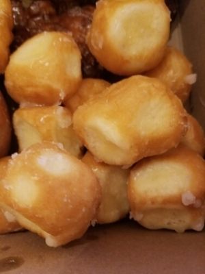 Donut holes! at Ronald's Donuts in Las Vegas