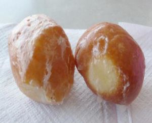 glazed donut holes at Ronald's Donuts in Las Vegas