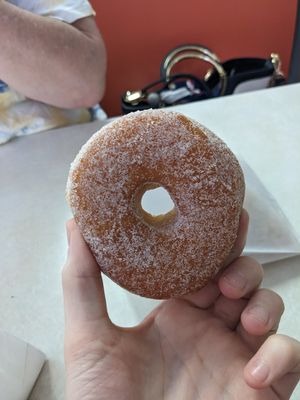 Sugared donut at Ronald's Donuts in Las Vegas