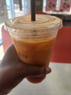 Thai tea at Ronald's Donuts in Las Vegas