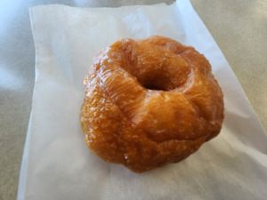 Vegan glazed donut at Ronald's Donuts in Las Vegas