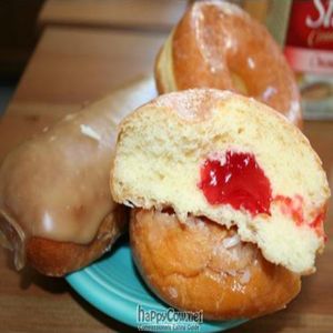 Jelly filled donut at Ronald's Donuts in Las Vegas