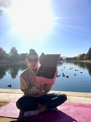 Pretty much every vegan donut they had:) at Ronald's Donuts in Las Vegas