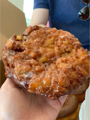 Vegan apple fritter.  at Ronald's Donuts in Las Vegas