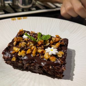 Chocolate Cake at The Healing Kitchen in Cat Ba