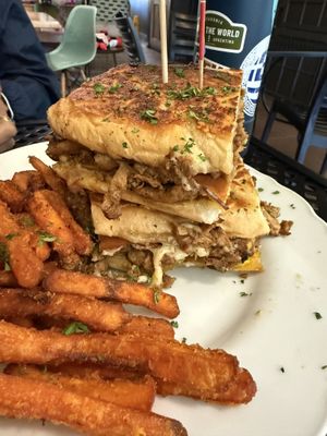 Cubano sandwich  at A Lo Vegano Orlando in Orlando