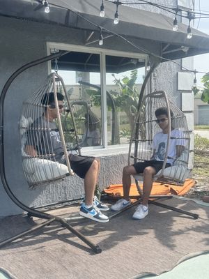 Cozy patio  at A Lo Vegano Orlando in Orlando