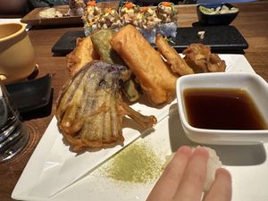 Tempura  at Tane Vegan Izakaya in Palo Alto