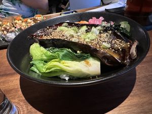 Nasu Misoyaki  at Tane Vegan Izakaya in Palo Alto