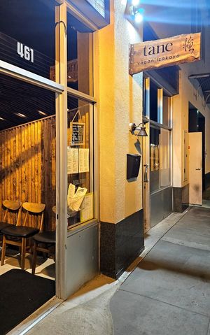  at Tane Vegan Izakaya in Palo Alto