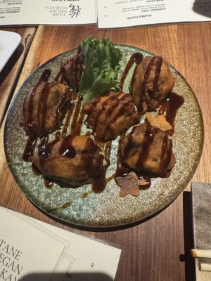   at Tane Vegan Izakaya in Palo Alto