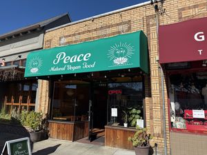   at Peace Natural Vegan Food in Berkeley