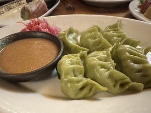 Momos  at Peace Natural Vegan Food in Berkeley