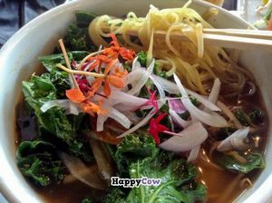Veggie ramen at Kabuki in Irvine